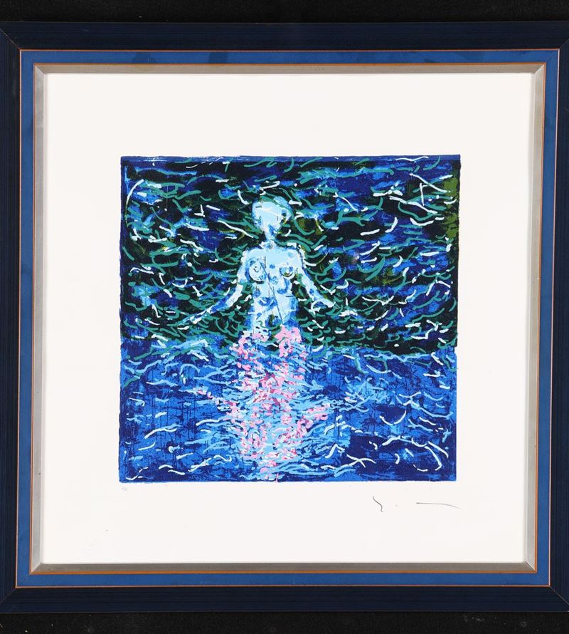 Mario Schifano - Acquatico