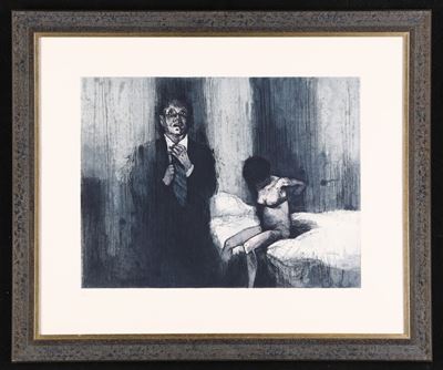 Interno con Nudo di Donna