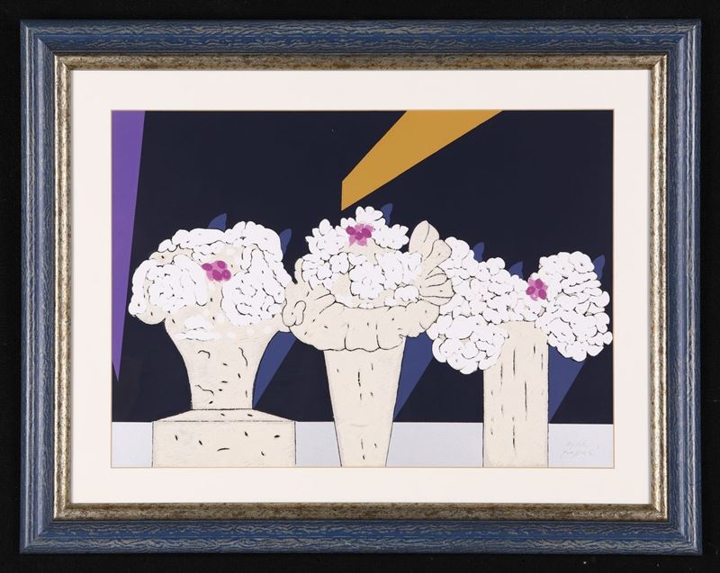 Concetto Pozzati - A che Punto Siamo con i Fiori