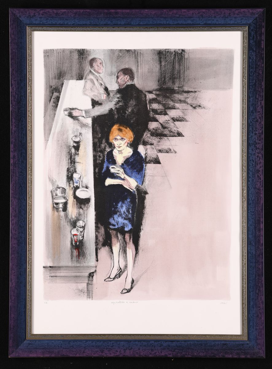 Alberto Sughi - Scena di Interno al Bar