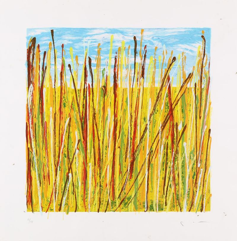Mario Schifano - Campo di Grano