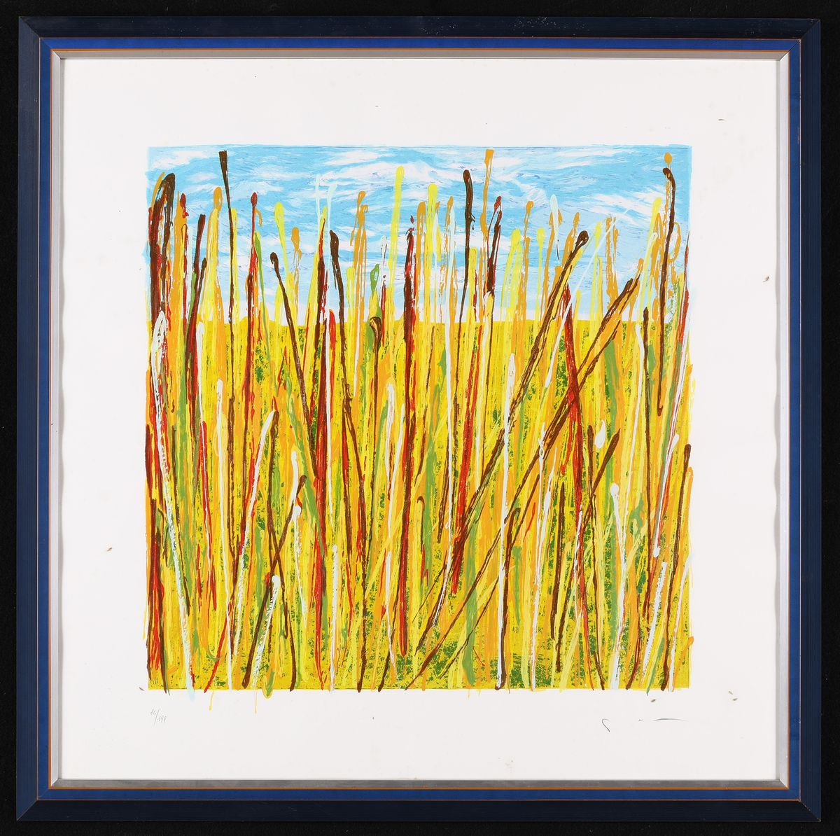 Mario Schifano - Campo di Grano