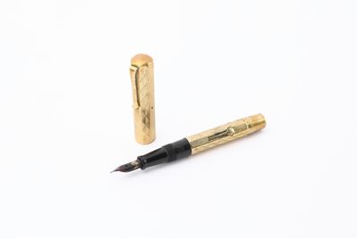 Waterman Ideal Vintage, Penna Stilografica Bagnata in Oro