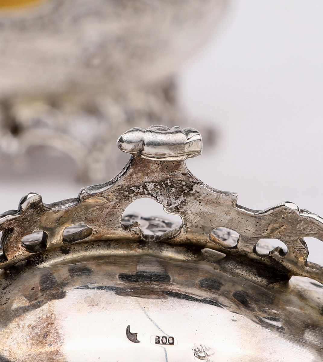 Coppia di Saliere in Argento