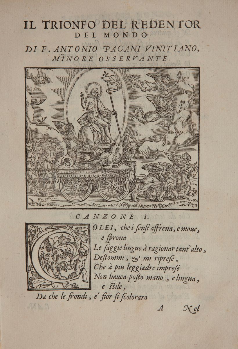 Antonio Pagani. le Rime Spirituali nelle Quali Si Contengono Quattro Trionfi, che Tutti i Profond...