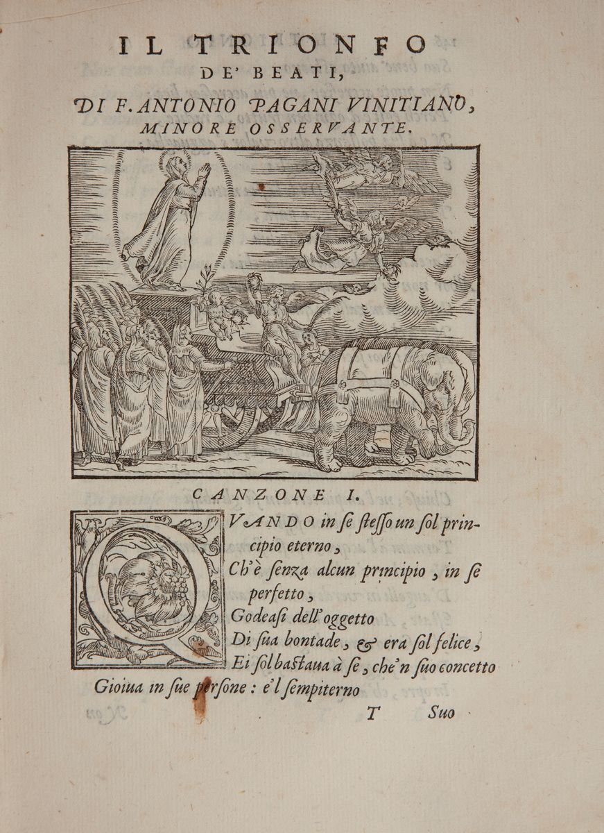 Antonio Pagani. le Rime Spirituali nelle Quali Si Contengono Quattro Trionfi, che Tutti i Profond...