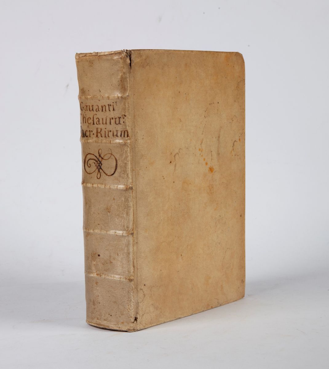 Bartolomeo Gavanto, 1) Thesaurus Sacrorum Rituum Seu Commentaria in Rubricas Missalis Et Breviari...