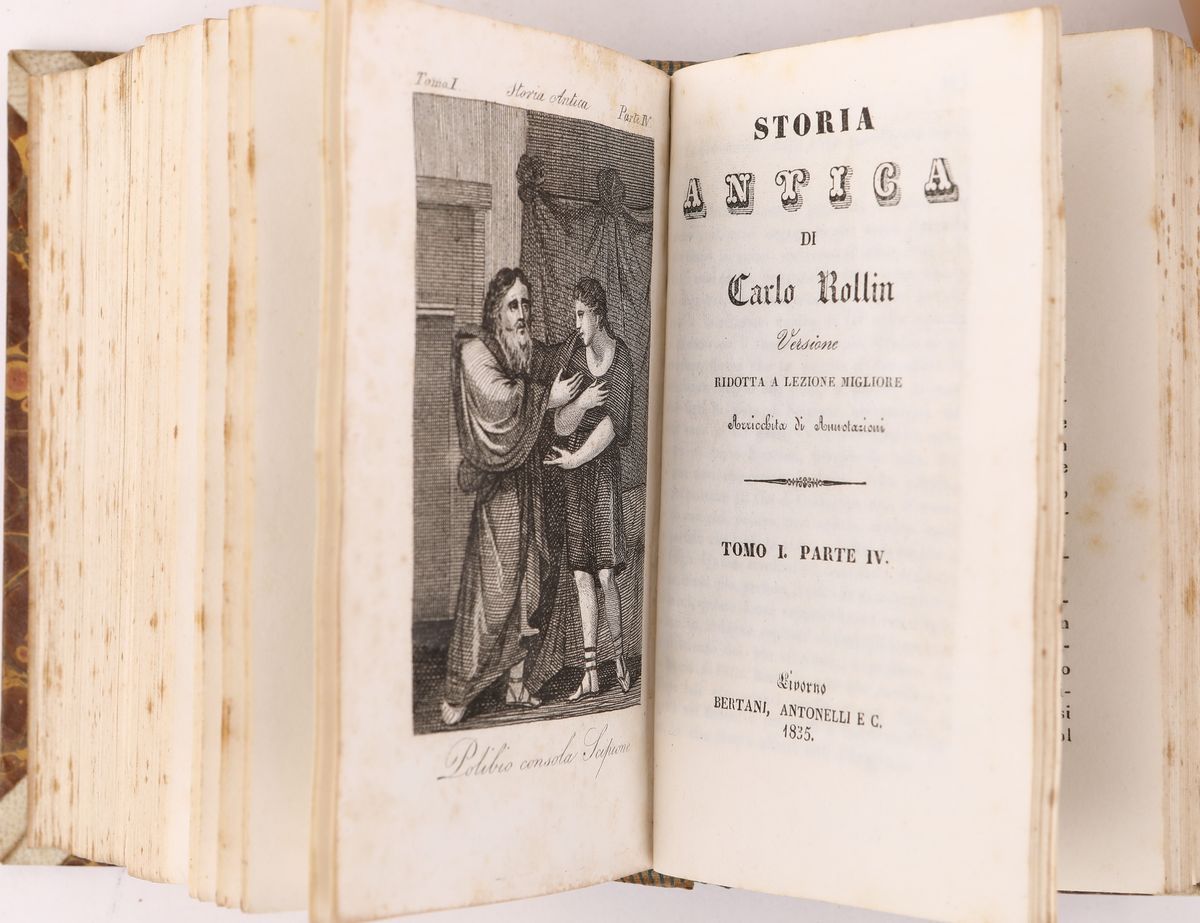 Carlo Rollin. Storia Antica Versione Ridotta a Lezione Migliore Arricchita di Annotazioni