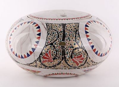 Grande Contenitore in Ceramica, Fine Anni Novanta/inizi Anni Duemila