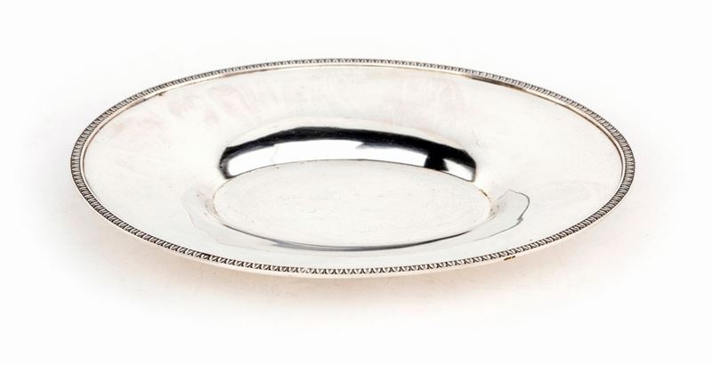 Alzatina in Argento 800
