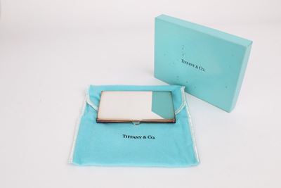 Portabiglietti Tiffany & Co. in Silver Plated