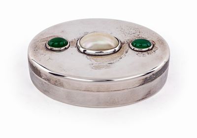 Scatola in Argento 800, Argenteria Cafarella, Roma