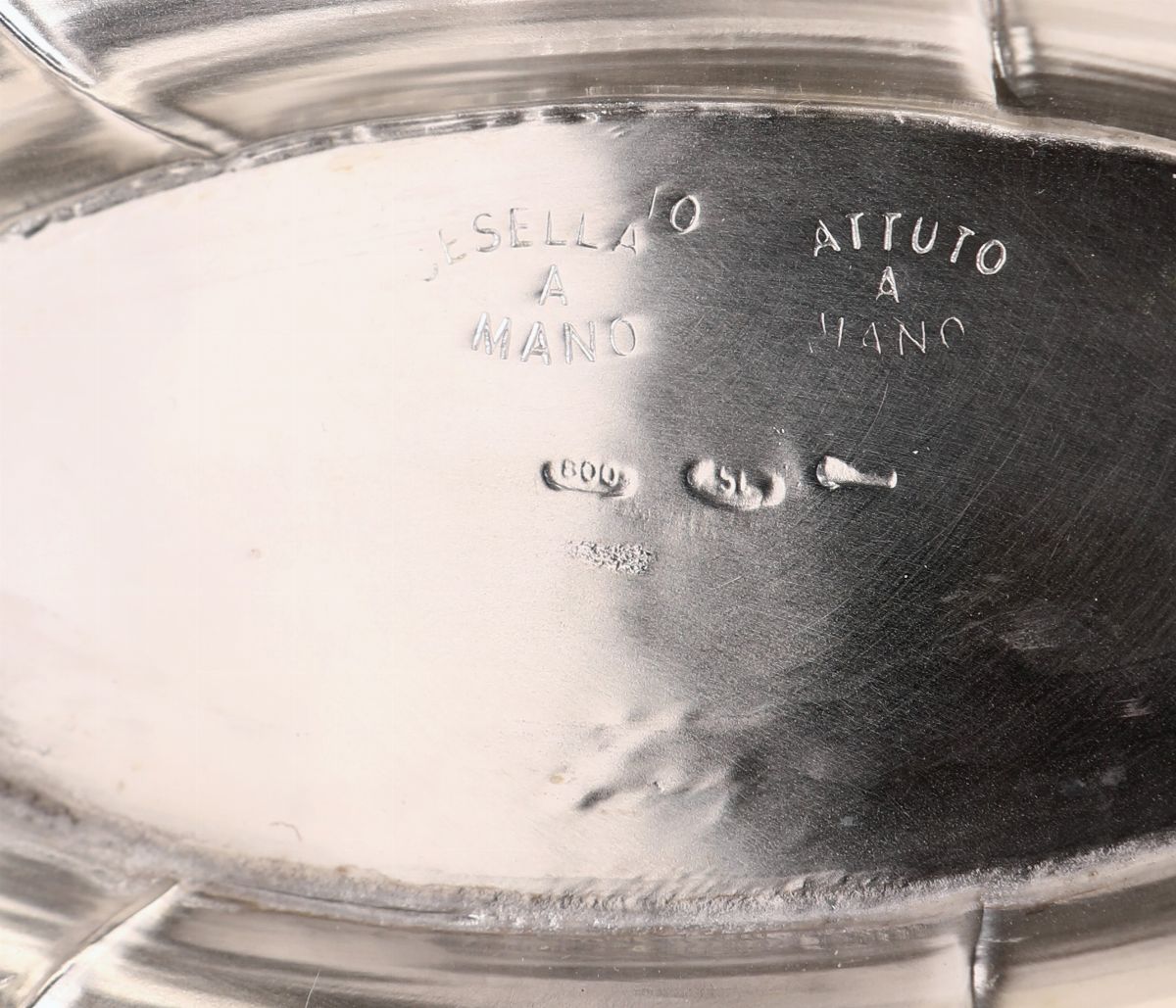 Coppa Centrotavola in Argento 800, Italia