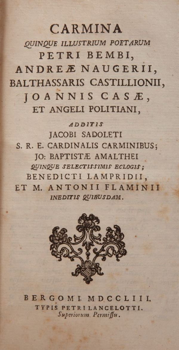 Carmina Quinque Illustrium Poetarum