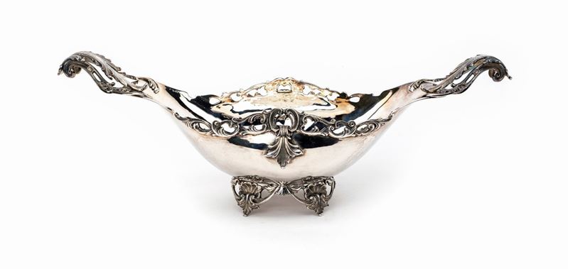 Centrotavola in Argento 800, Italia