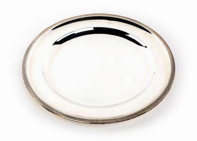 Piatto da Portata in Argento 800