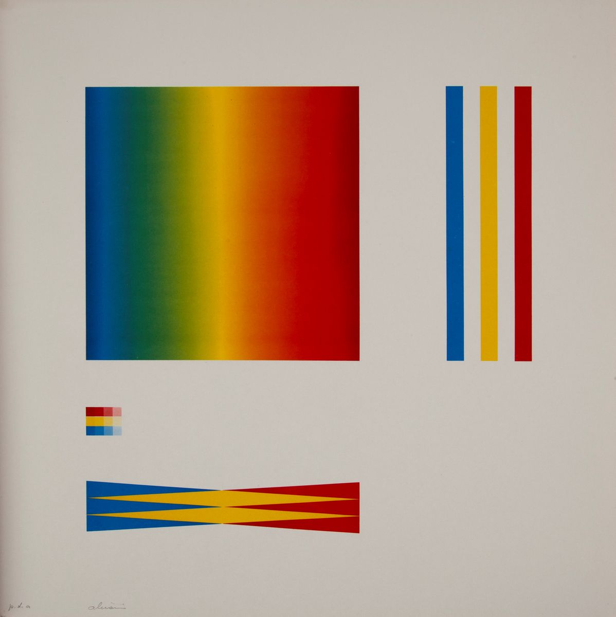 Getulio Alviani - 3 Cromogrammi