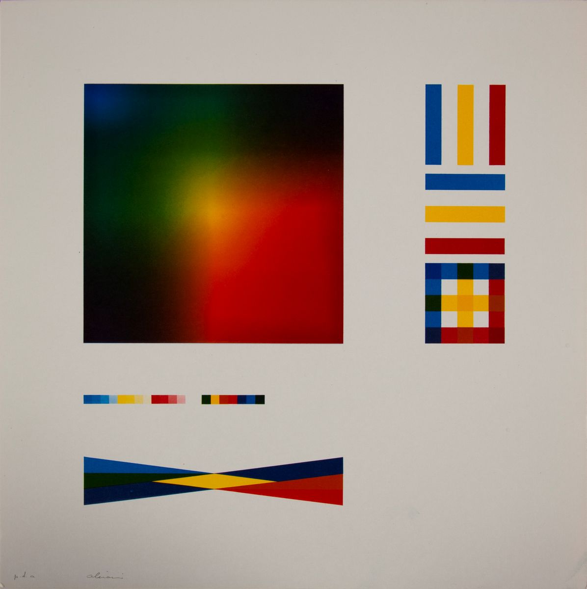 Getulio Alviani - 3 Cromogrammi