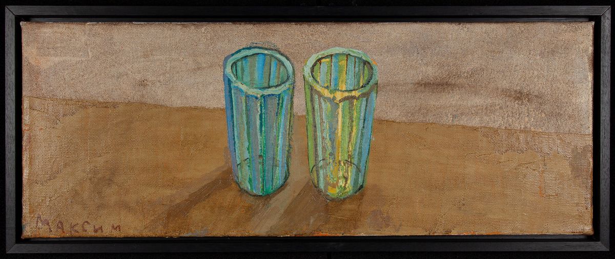 Maxim Kantor - Two Glasses