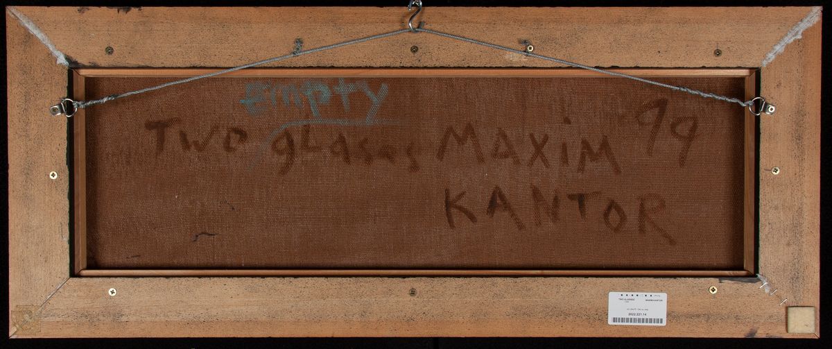 Maxim Kantor - Two Glasses