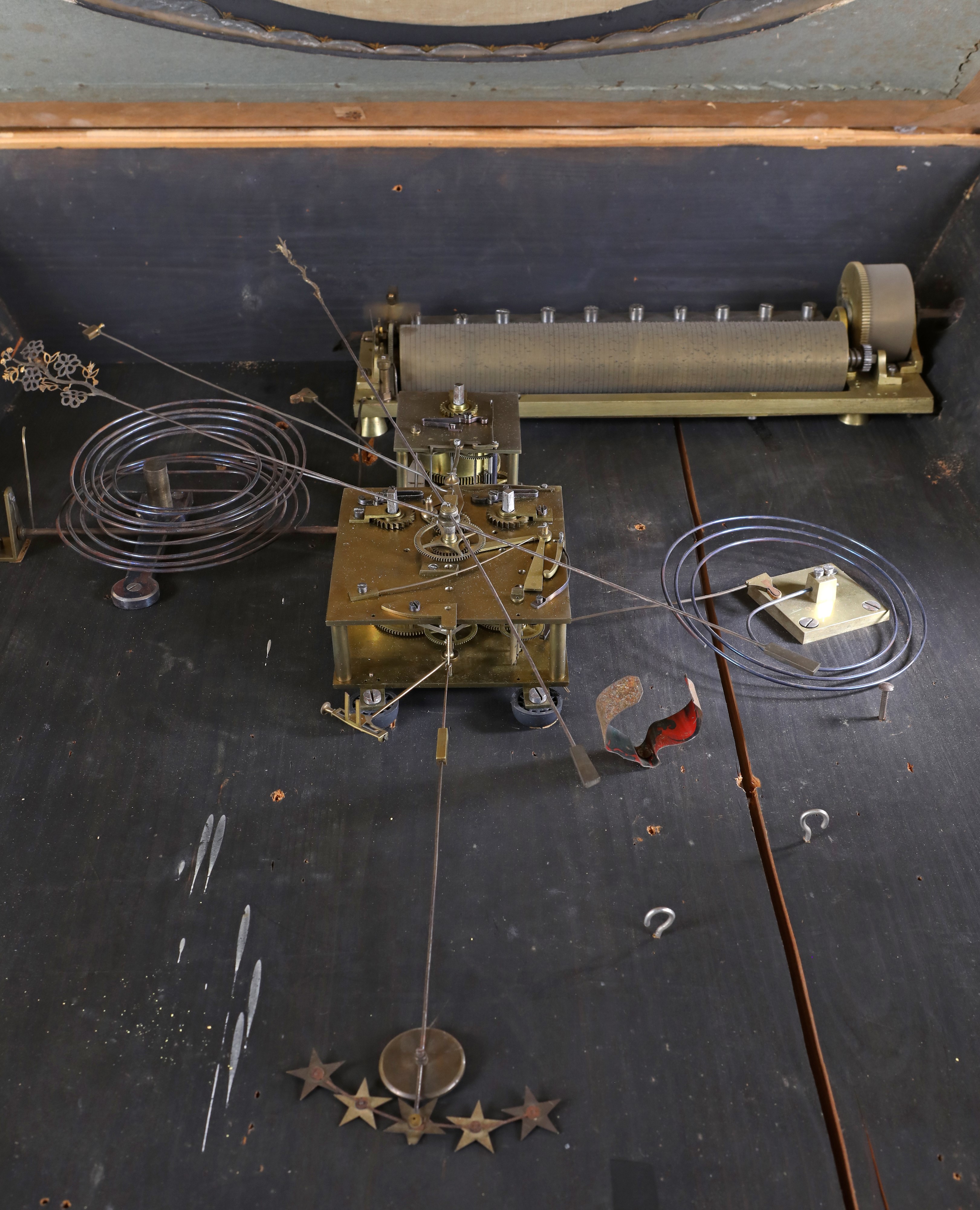 Orologio da muro con carillon, Francia, prima metà del XIX secolo