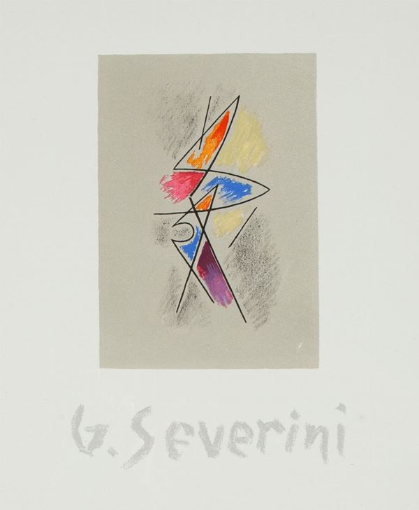 Gino Severini - Arlecchino