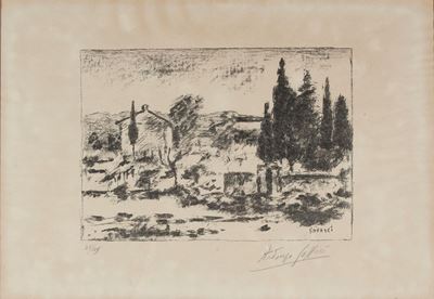 Paesaggio con Casolare