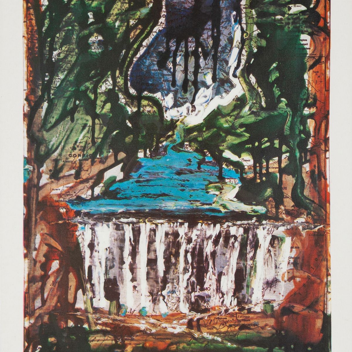 Mario Schifano - Lotto di Tre Serigrafie "autostrade"