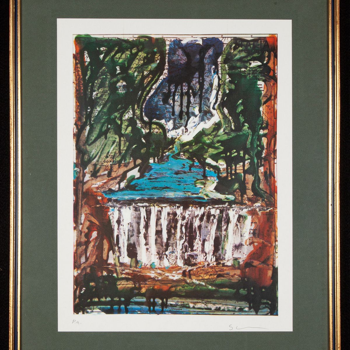 Mario Schifano - Lotto di Tre Serigrafie "autostrade"