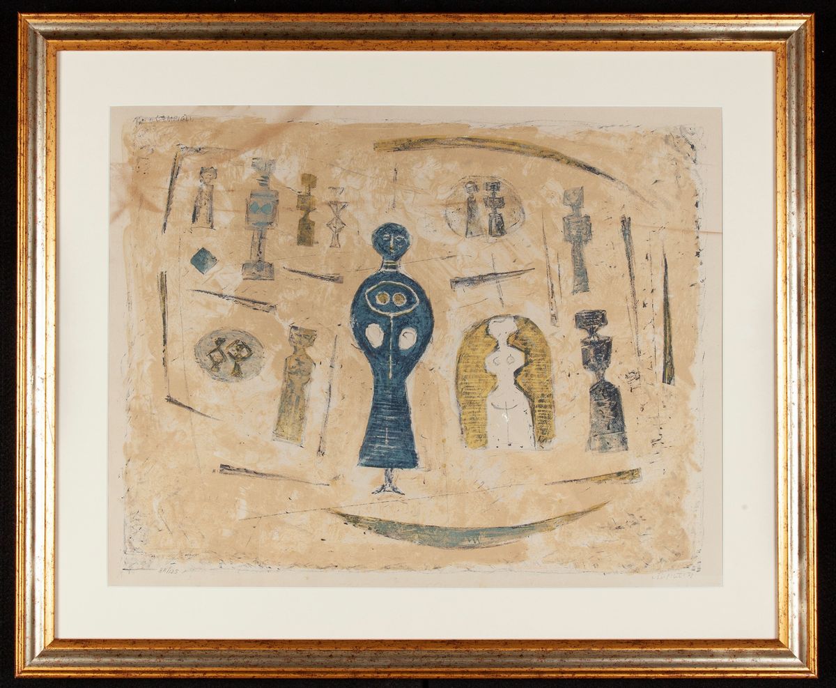 Massimo Campigli - La Dama Blu