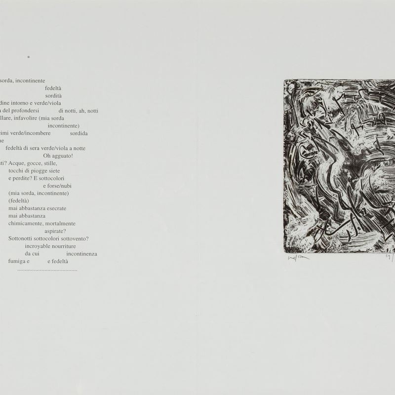 Emilio Vedova - Lotto di 3 Acquaforti