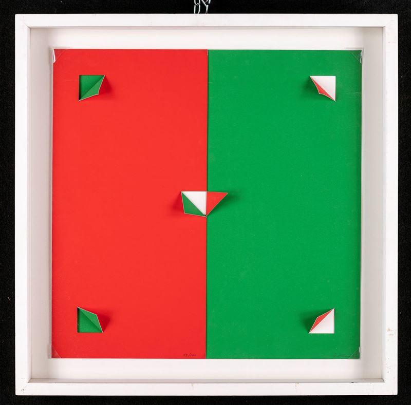 Enrico Castellani - Carta Piegata