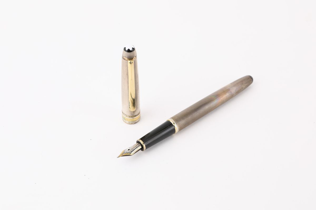 Montblanc Meisterstuck - Penna Stilografica in Argento 925