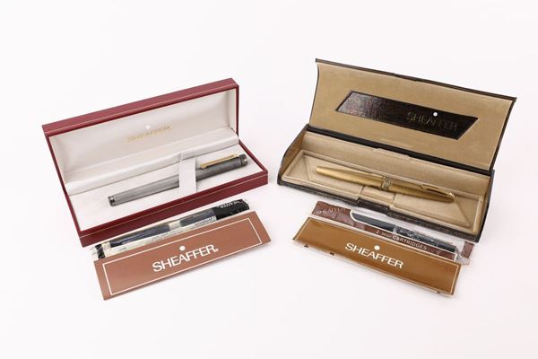 Sheaffer - due penne stilografiche vintage