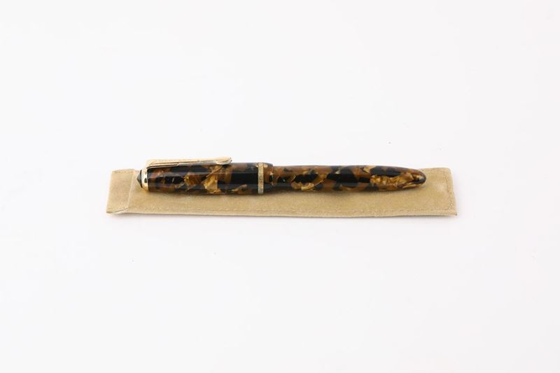 Optimat - Penna Stilografica Vintage in Celluloide
