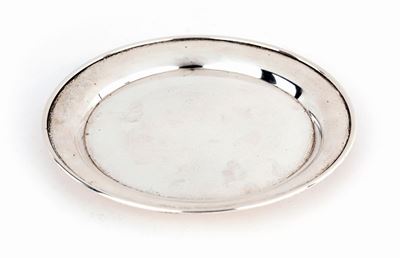 Piattino in Argento 875/1000, Mosca 1838, Argentiere Pavel Sazikov