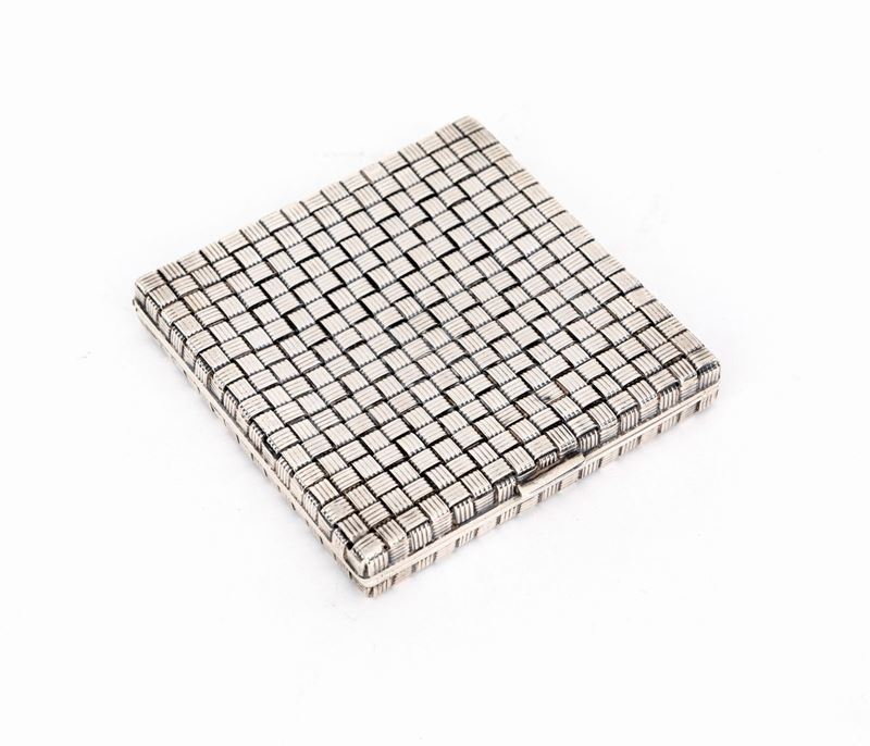 Scatolina in Argento Sterling, Gucci, Anni Cinquanta/sessanta
