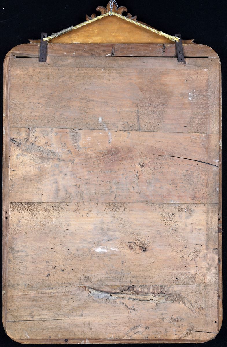 Specchiera in Legno Dorato, XIX Secolo
