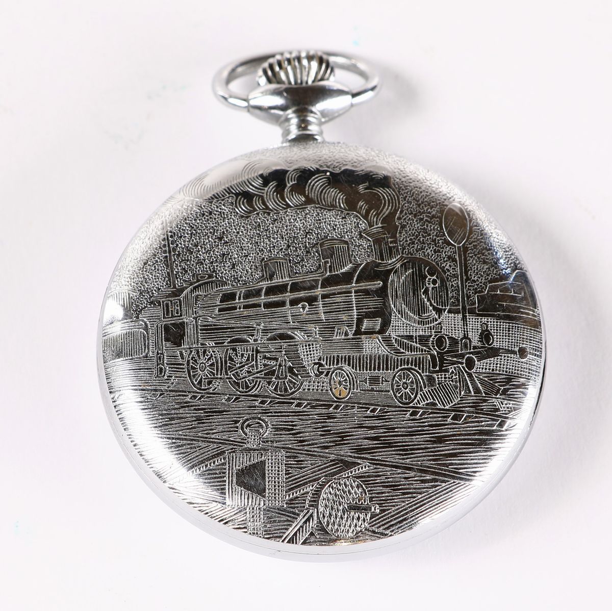 Perseo Orologio da Tasca Remontoir in Metallo