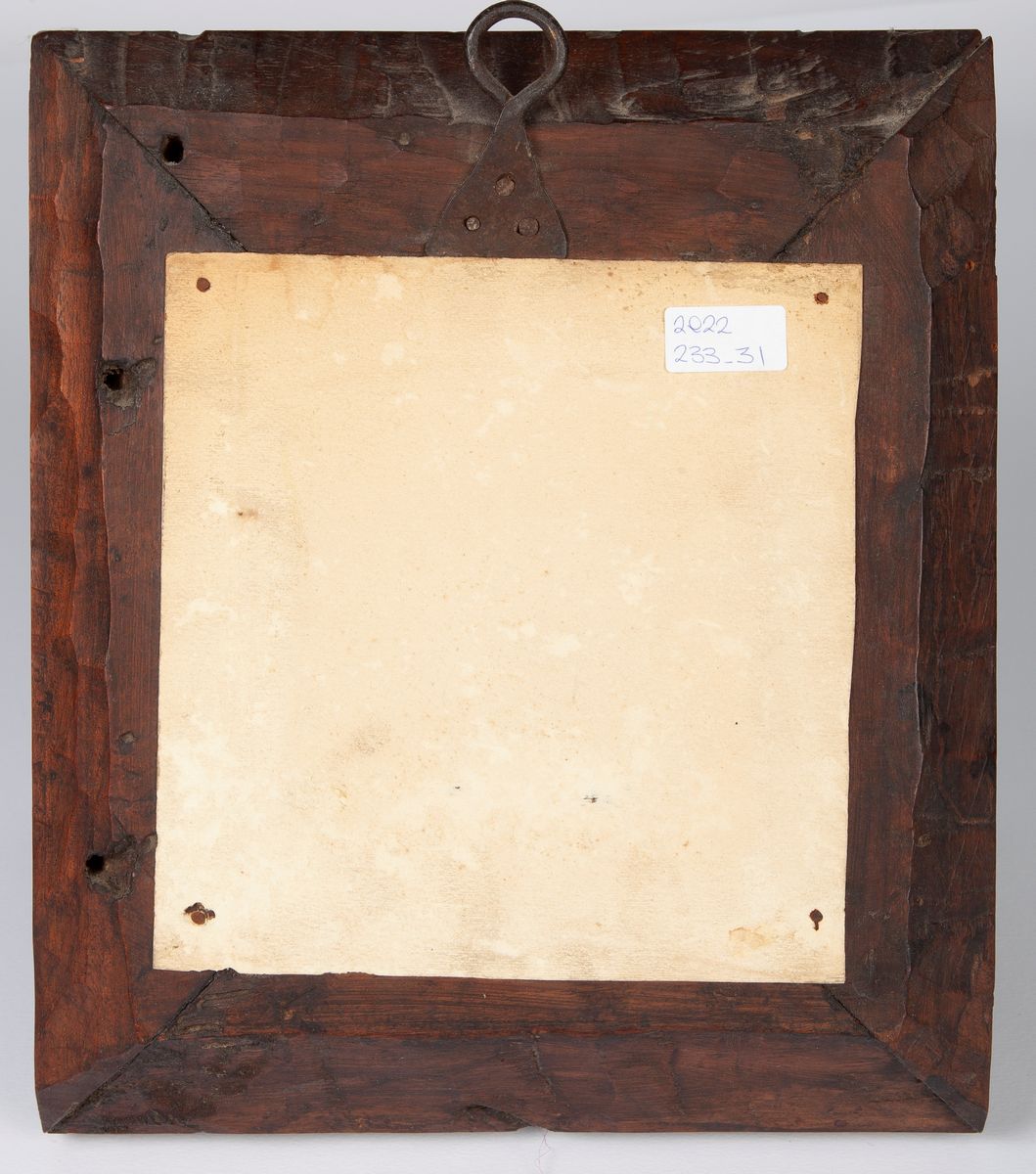 Piccolo Altorilievo Ovale in Bronzo, XVIII Secolo