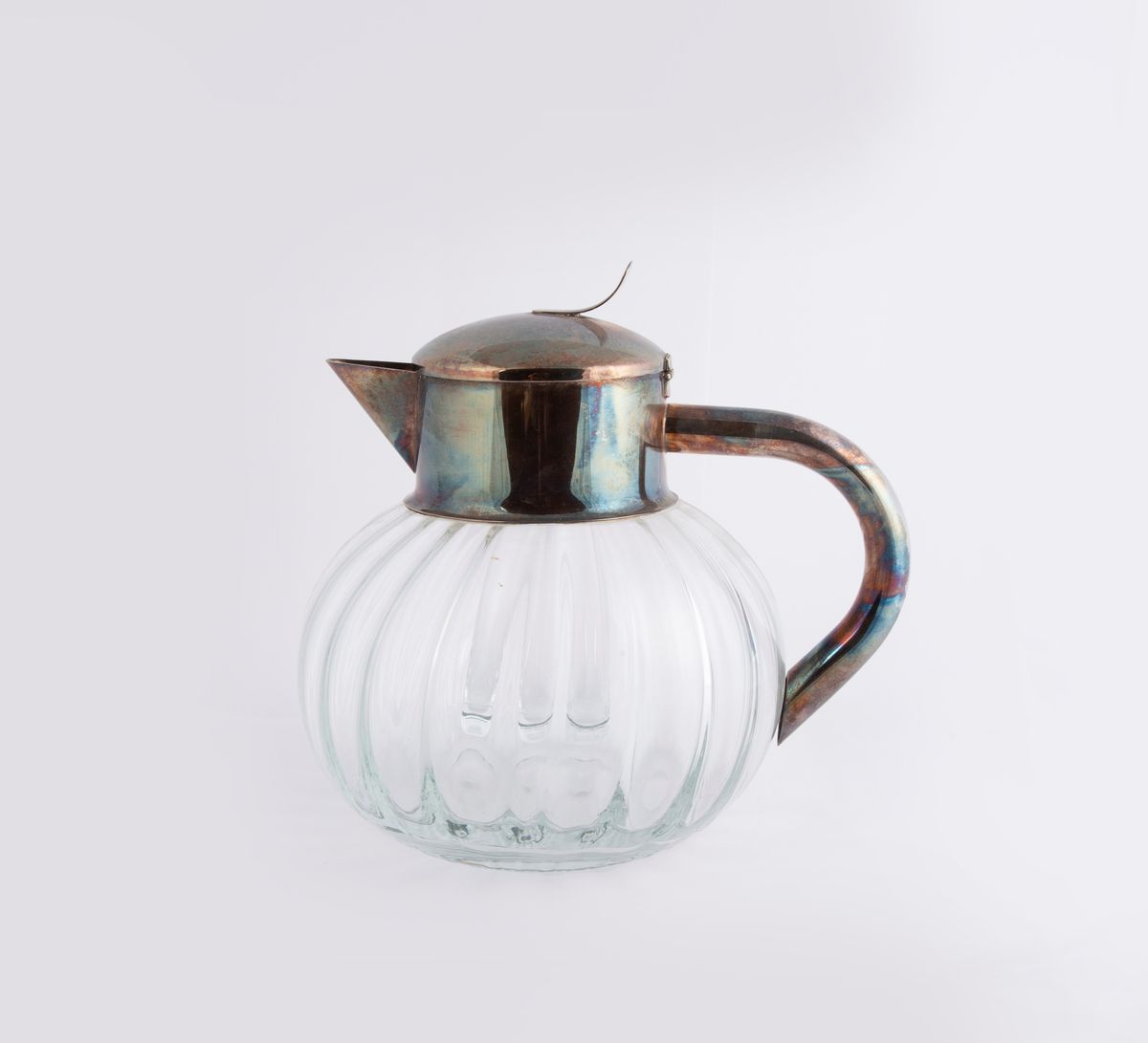 Tre caraffe in vetro