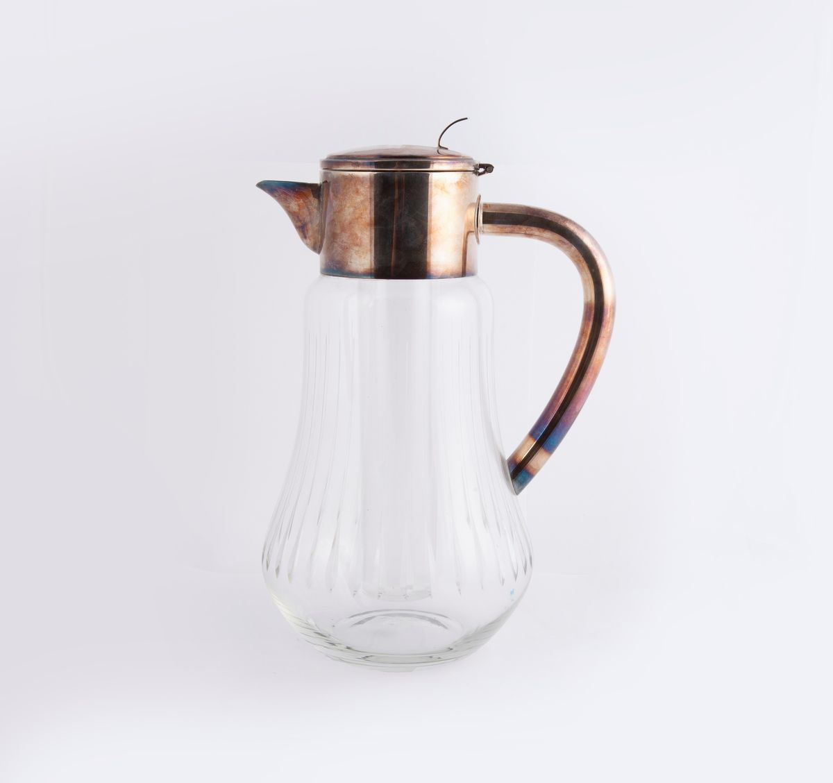 Tre caraffe in vetro