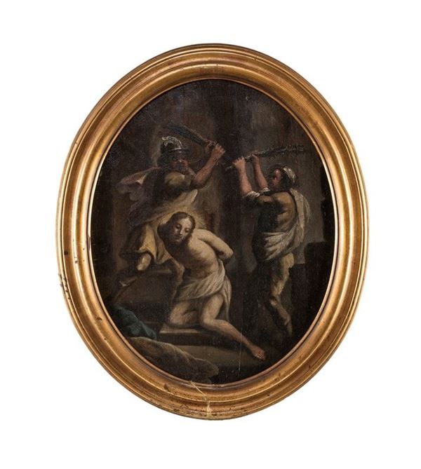 Scuola emiliana del XVIII secolo - FLAGELLAZIONE