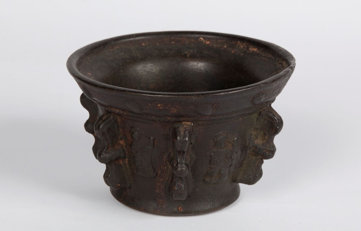 Mortaio in Bronzo Brunito, XVI Secolo