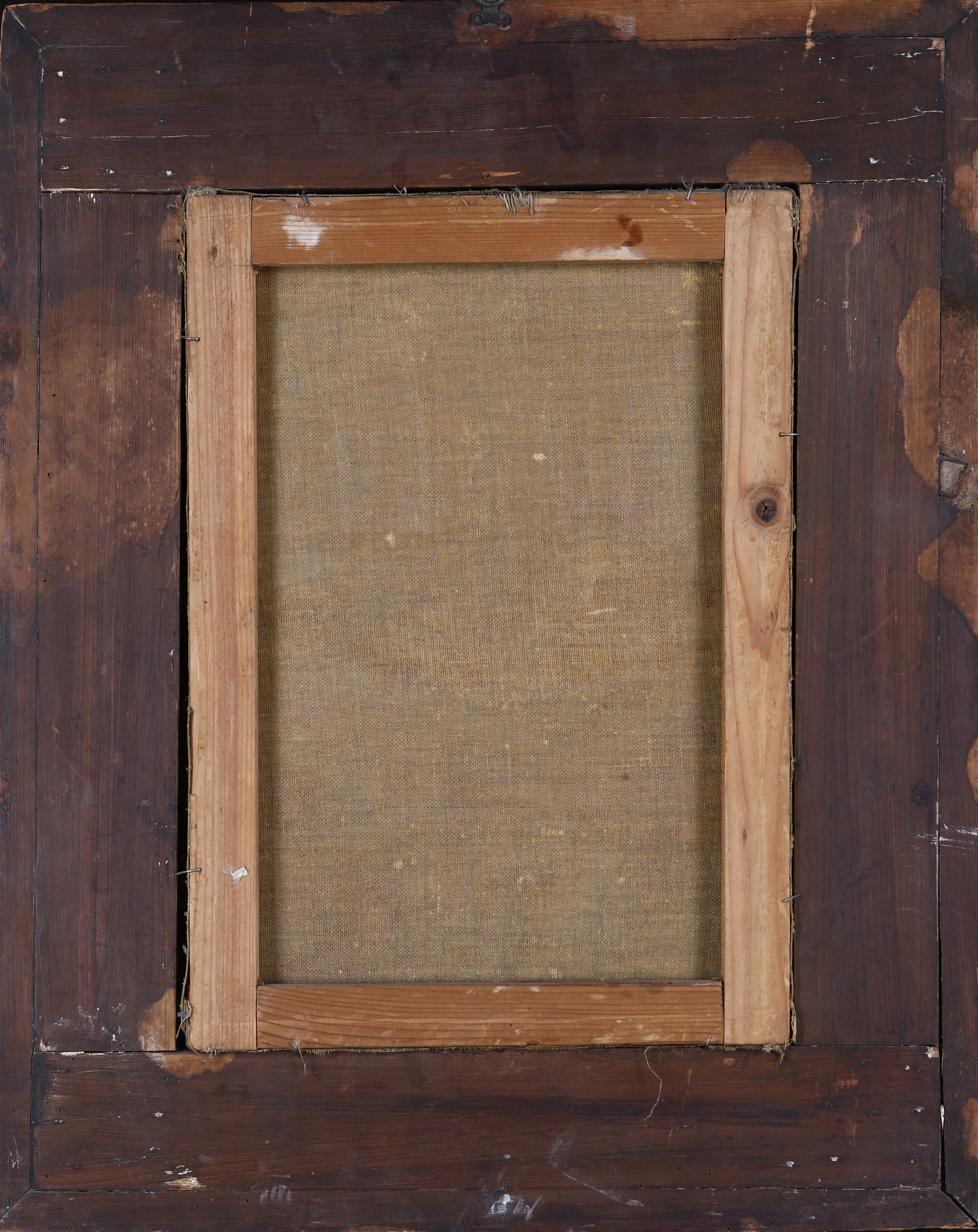 a) Veduta fluviale b) Paesaggio boschivo con figure