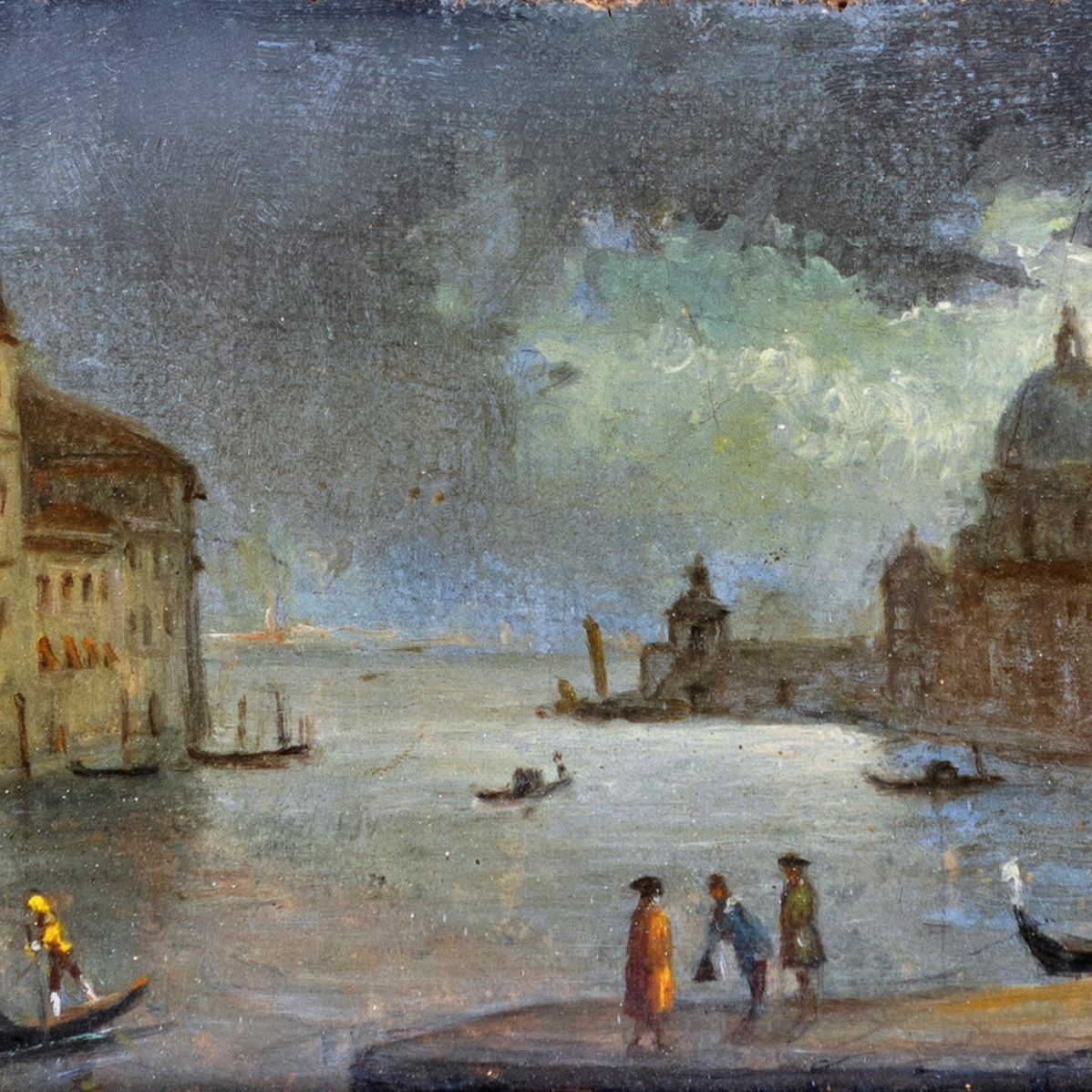Scuola Veneta del XVIII Secolo - Veduta di Venezia