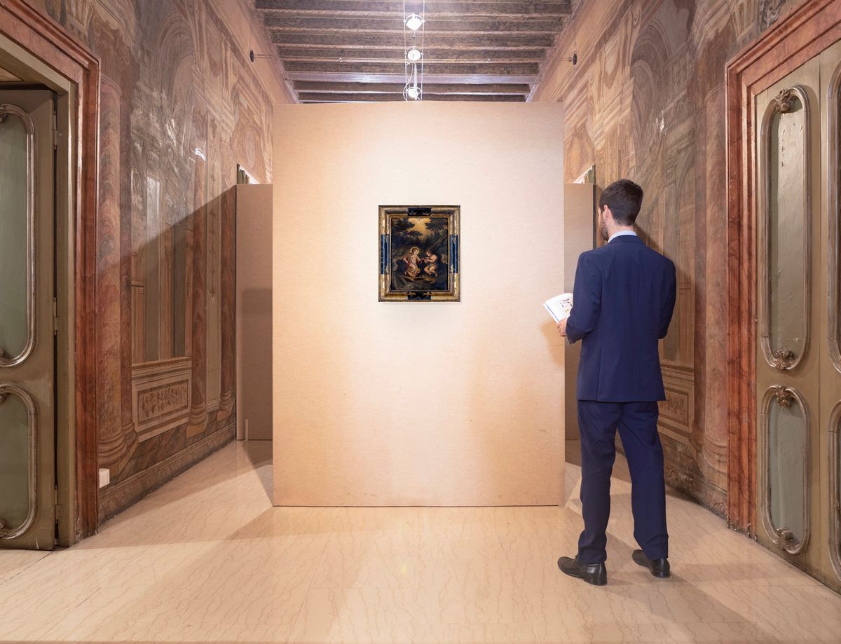Pittore Romano del XVII Secolo - Battesimo