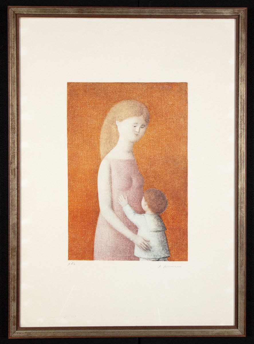 Antonio Bueno - Madre con Bambino