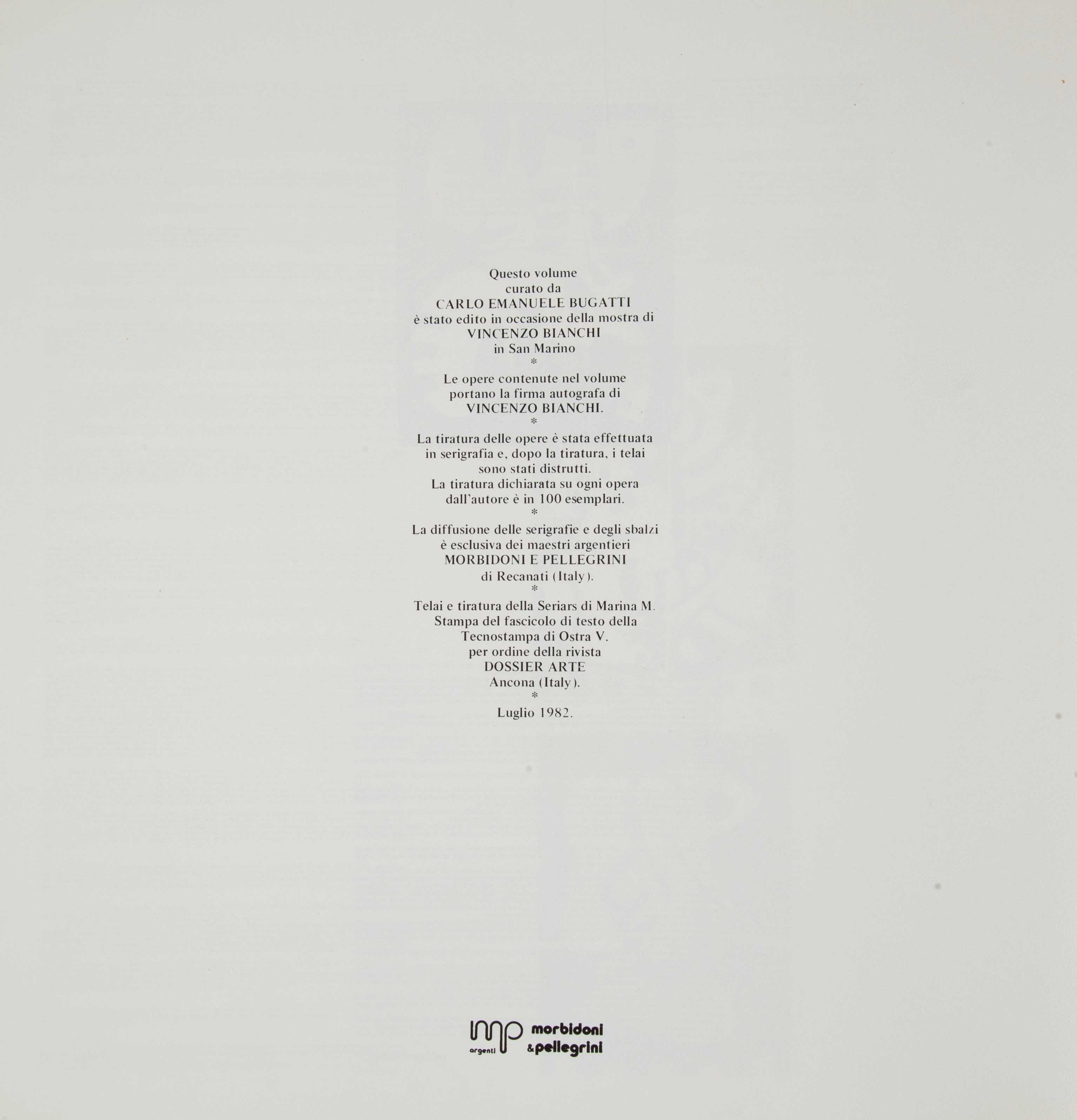 Vincenzo Bianchi. Mythos e Logos, L'arte Aborigena Australiana. con Lastra a Sbalzo in Argento 92...