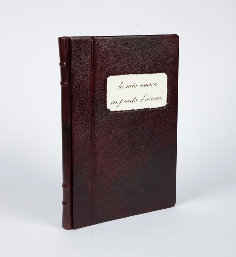 Nicola Montanari - La mia Marca in punta d'acciaio. Con 16 acqueforti. Introduzione di Armando Gi...